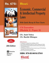 Bharat's Economic, Commercial & Intellectual Property Laws book by CS Amit Vohra & CS Rachit Dhingra